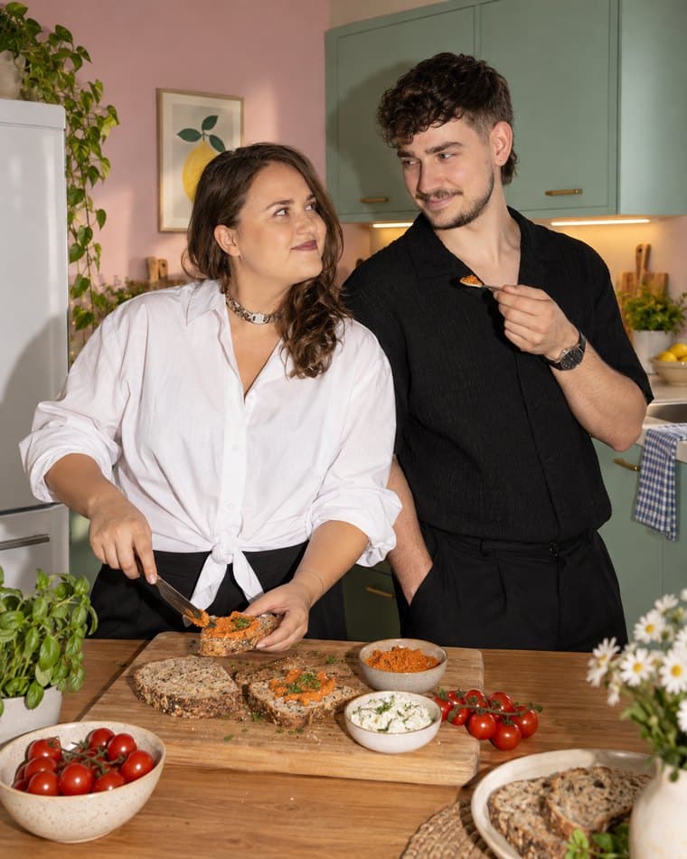 Mima a Chris, zakladatelia Juust